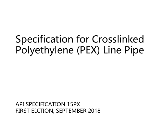 API Spec 15PX:2018
