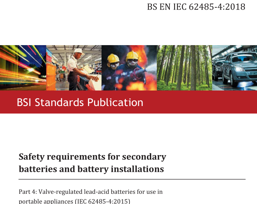 BS EN IEC 62485-4:2018