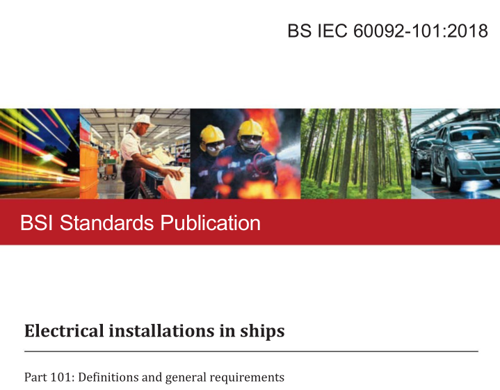 BS IEC 60092-101