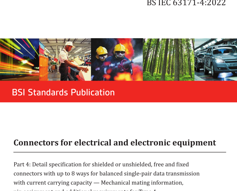 BS IEC 63171-4:2022 pdf download