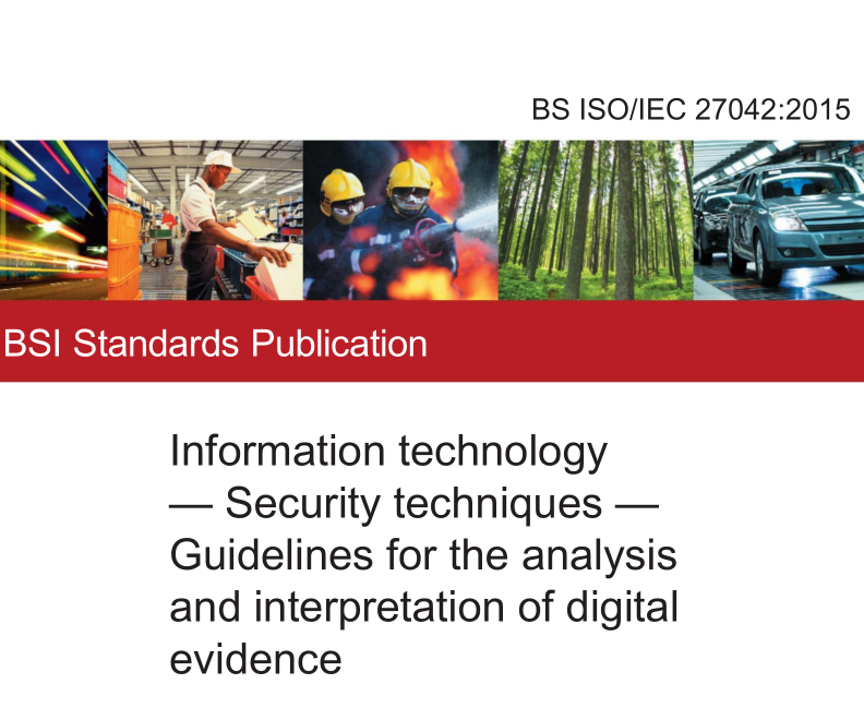 BS ISO IEC 27042:2015