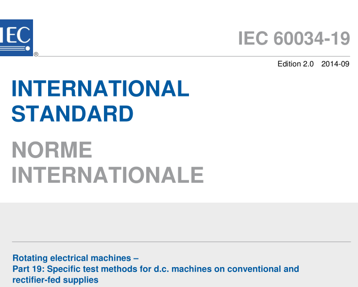 IEC 60034-19:2014