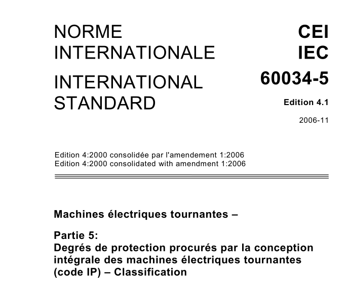 IEC 60034-5:2020