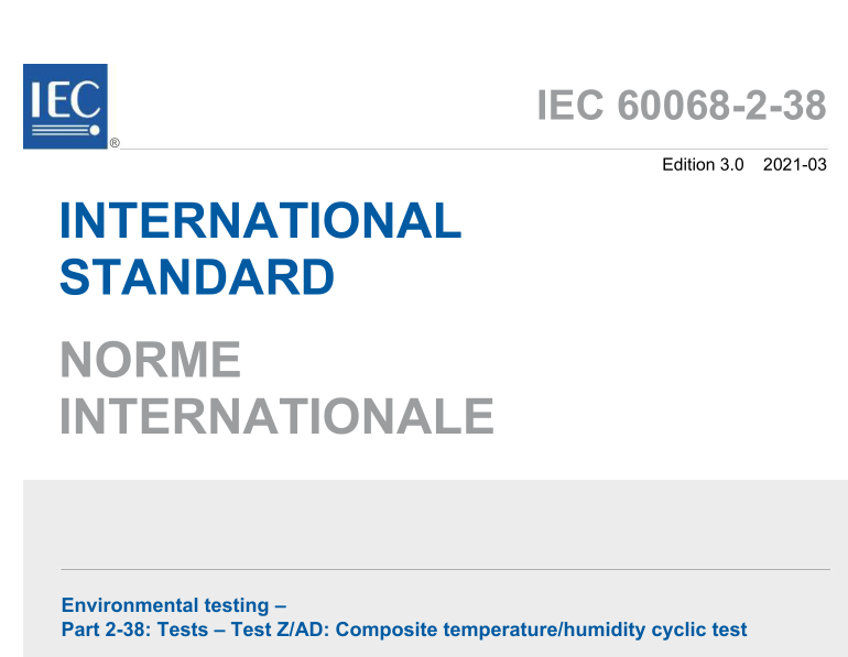 IEC 60068-2-38:2021 pdf download
