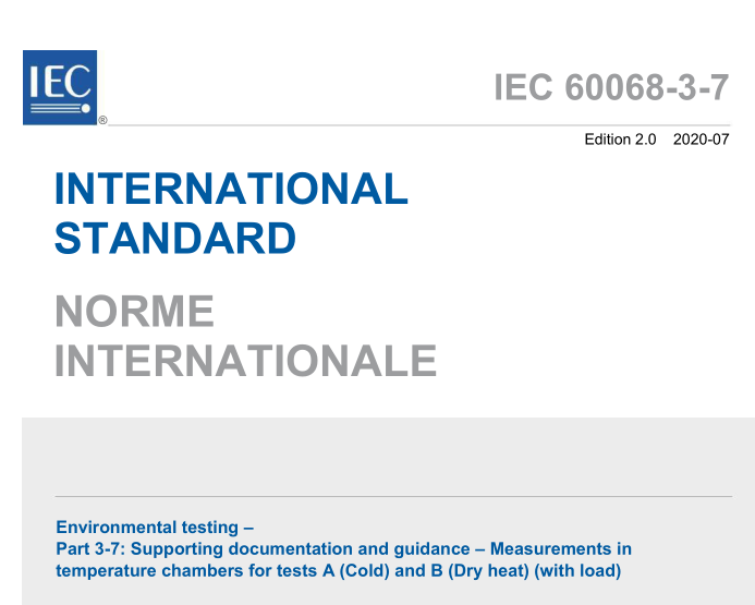 IEC 60068-3-7:2020 pdf download