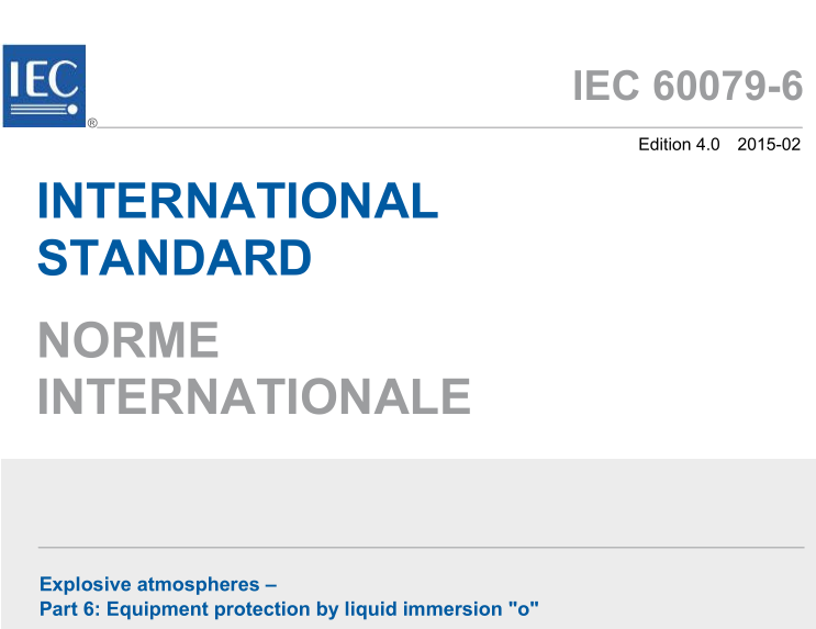 IEC 60079-6:2015
