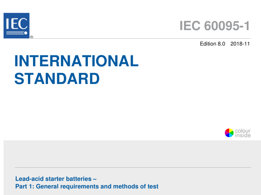 IEC 60095-1:2018