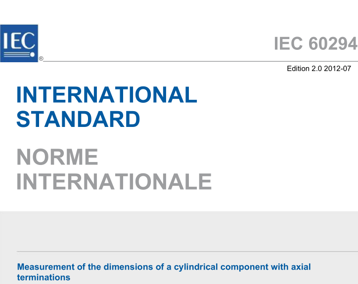 IEC 60294:2012