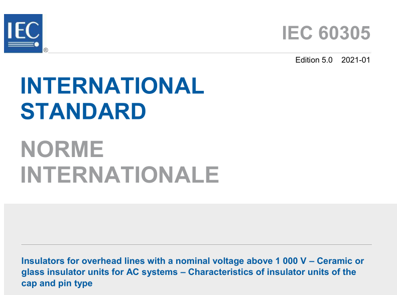 IEC 60305:2021 pdf download