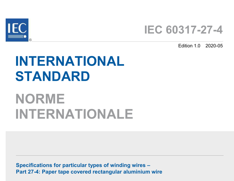 IEC 60317-27-4