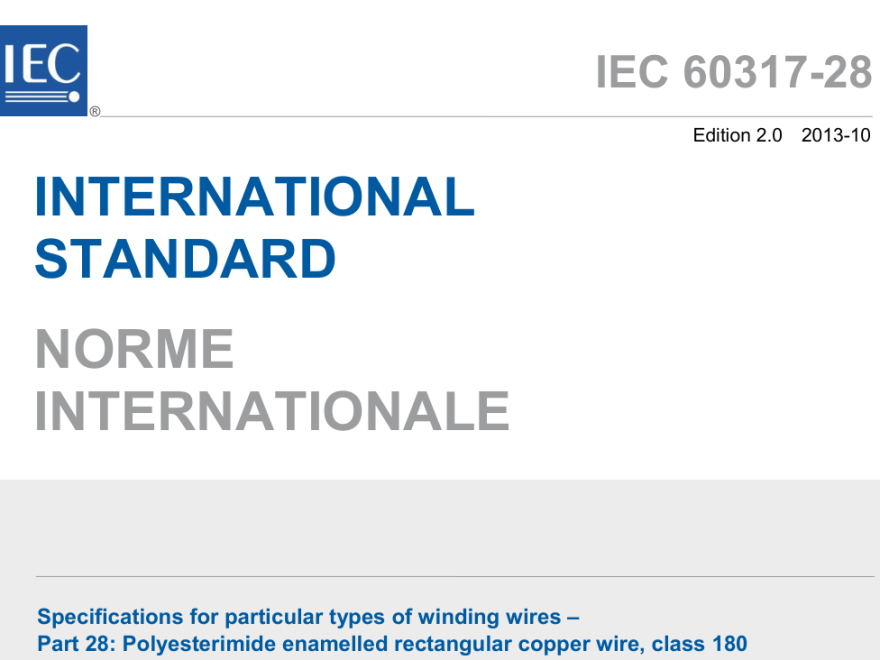 IEC 60317-28:2013