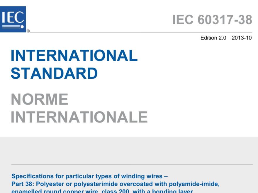 IEC 60317-38:2013