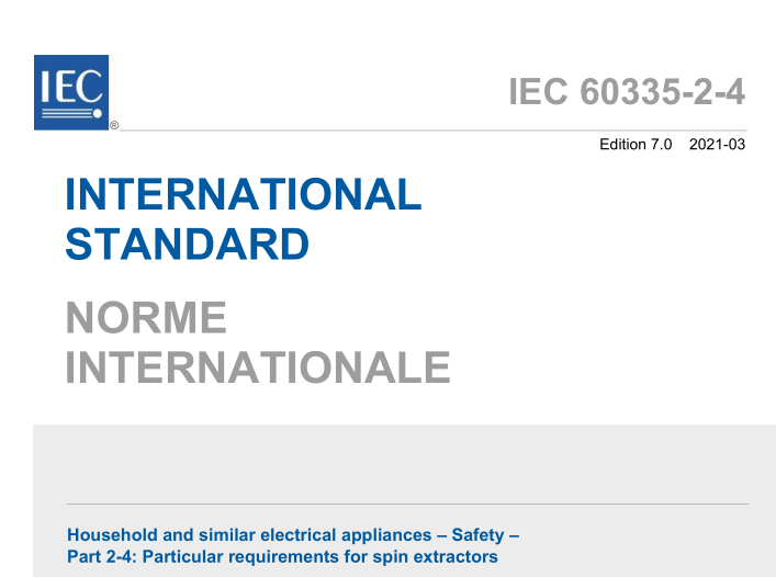 IEC 60335-2-4:2021 pdf download