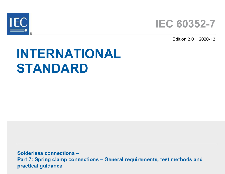 IEC 60352-7:2020 pdf download