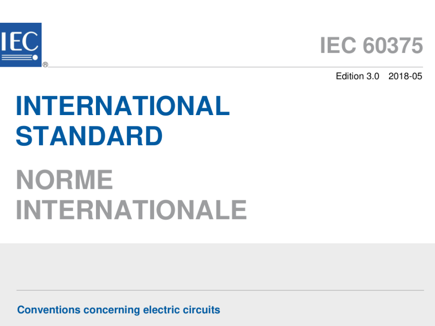 IEC 60375:2018