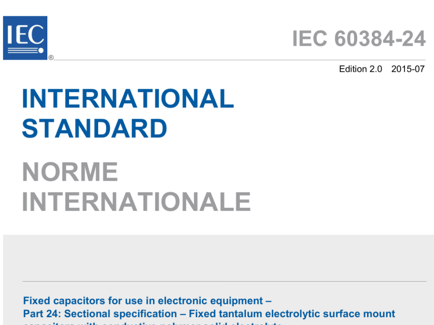 IEC 60384-24:2015