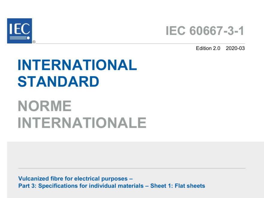 IEC 60667-3-1:2020