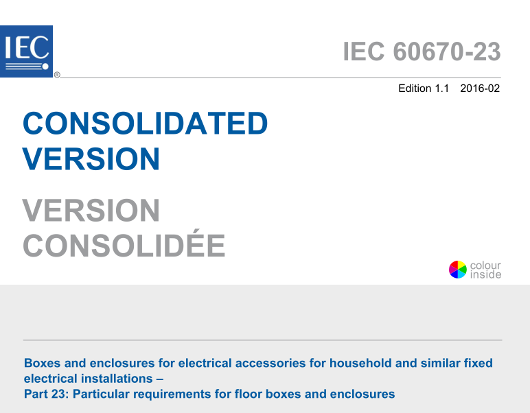 IEC 60670:2016