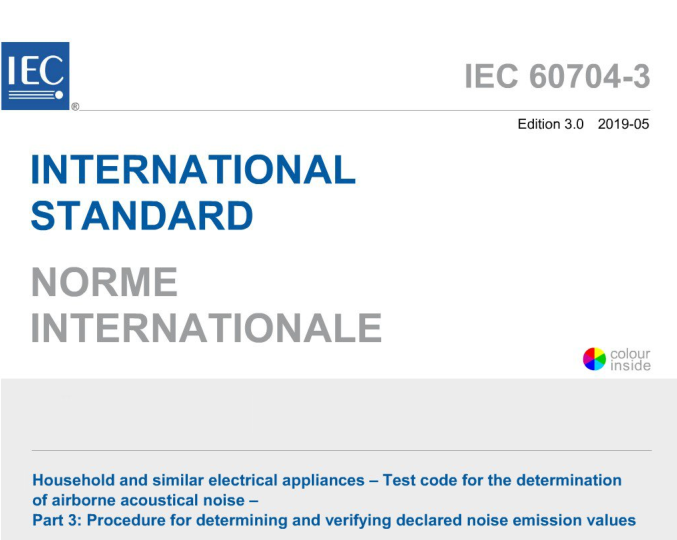 IEC 60704-3-2019