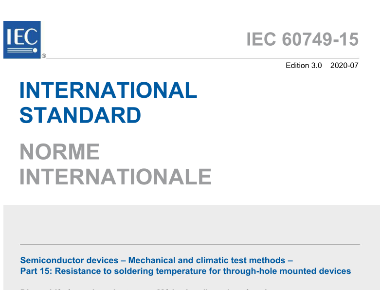 IEC 60749-15