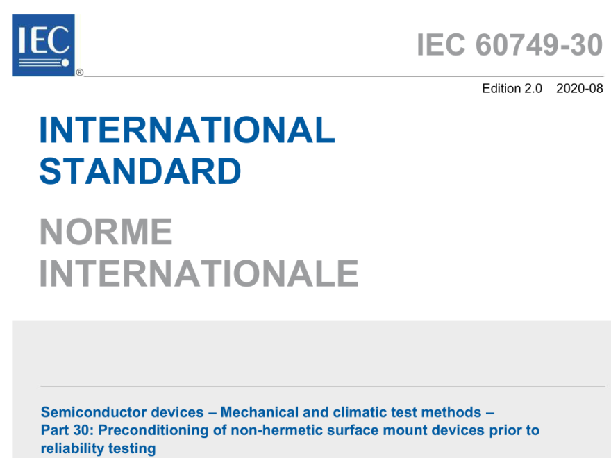 IEC 60749-30:2020