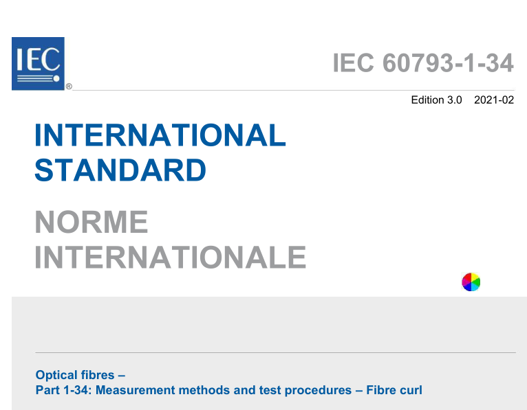 IEC 60793-1-34:2021 pdf download