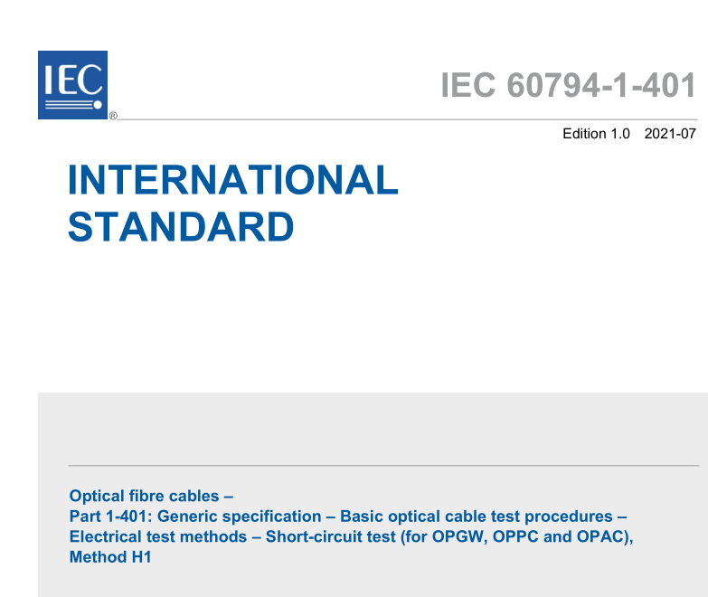 IEC 60794-1-401:2021