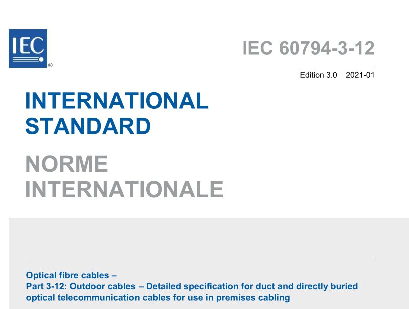 IEC 60794-3-12:2021 pdf download