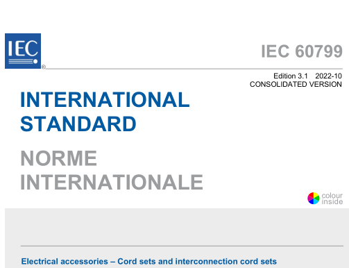 IEC 60799:2022 pdf download