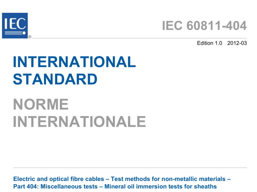 IEC 60811-404:2012