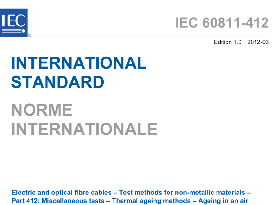 IEC 60811-412:2012