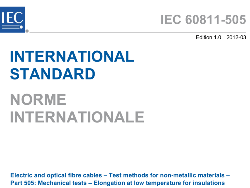 IEC 60811-505:2012