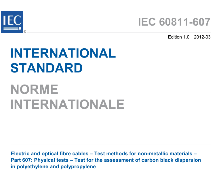 IEC 60811-607:2012