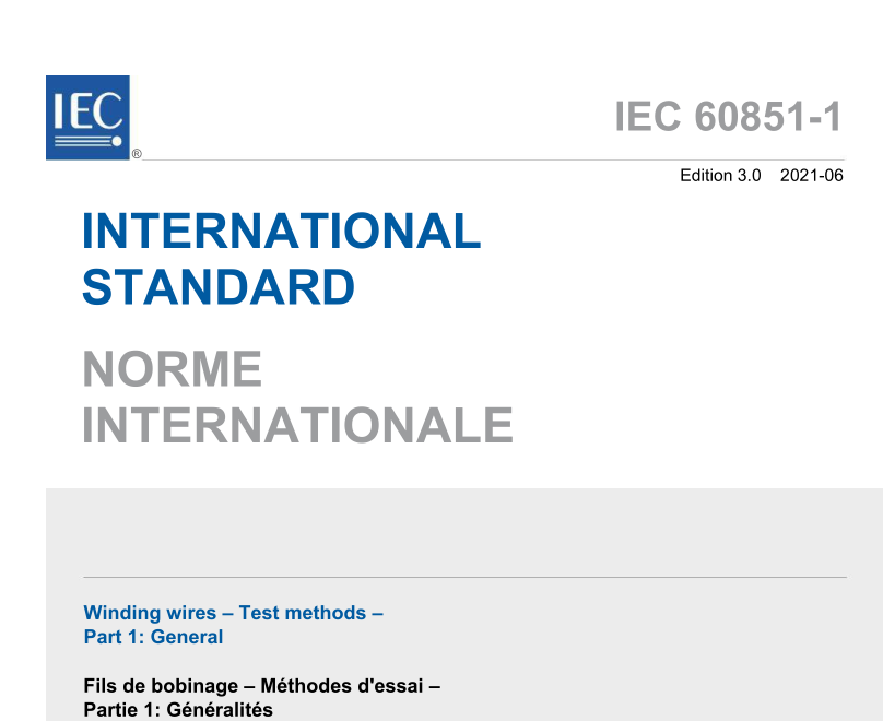 IEC 60851-1:2021 pdf download