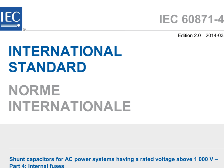 IEC 60871-4:2014