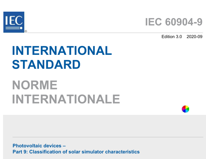 IEC 60904-9