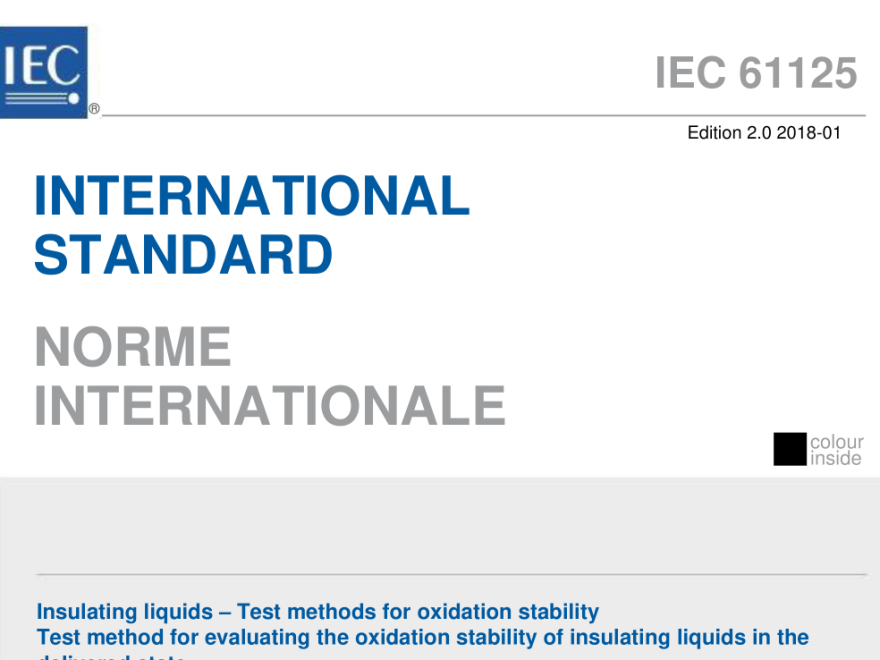 IEC 61125:2018