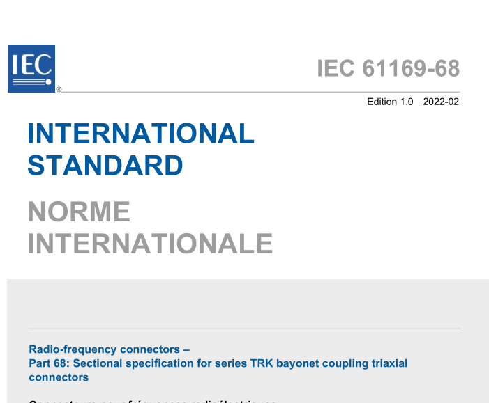 IEC 61169-68:2022 pdf download