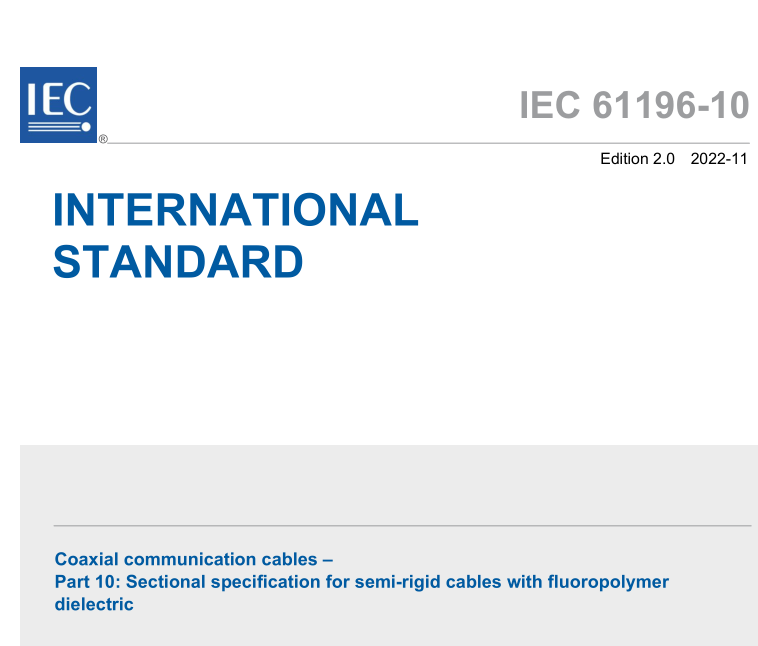 IEC 61196-10