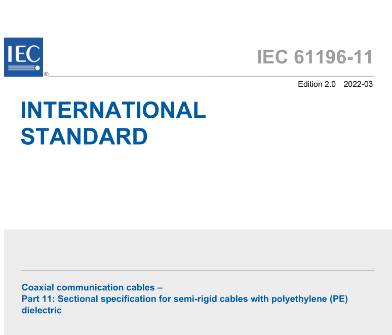 IEC 61196-11