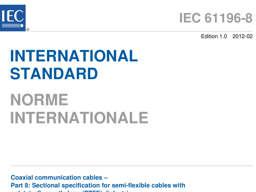 IEC 61196-8:2012