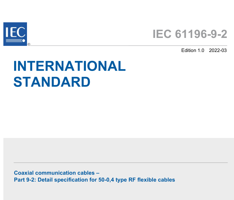 IEC 61196-9-2