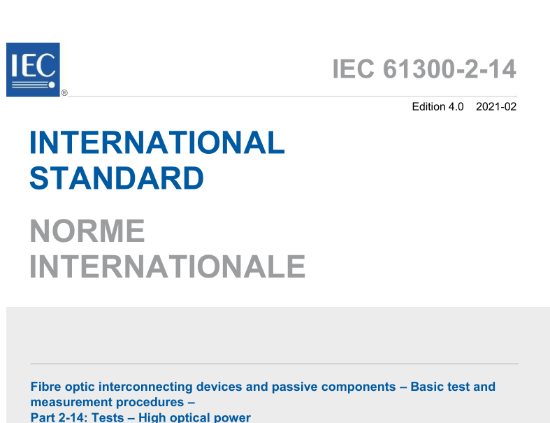 IEC 61300-2-14:2021 pdf download