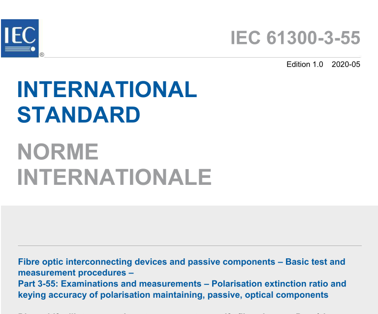 IEC 61300-3-55
