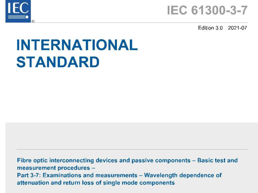 IEC 61300-3-7:2021 pdf download