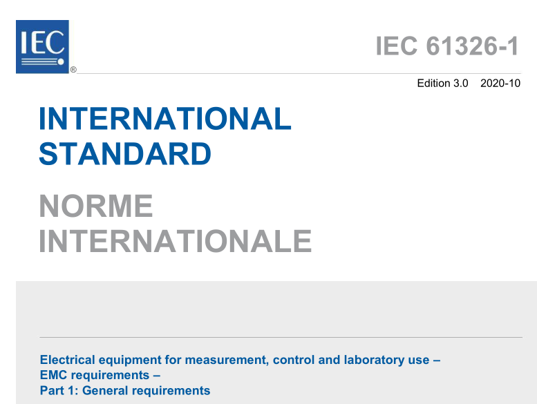 IEC 61326-1:2020