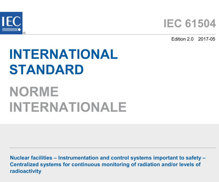 IEC 61504:2017