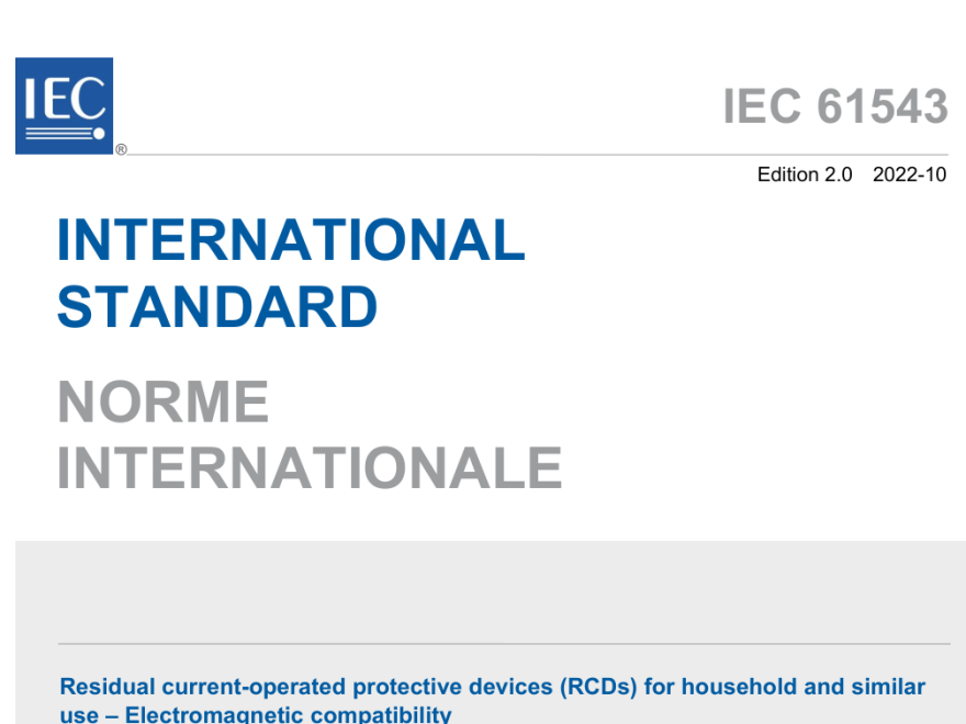 IEC 61543:2022 pdf download