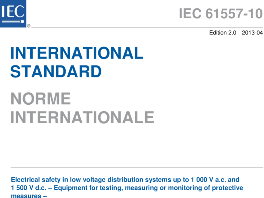 IEC 61557-10:2013