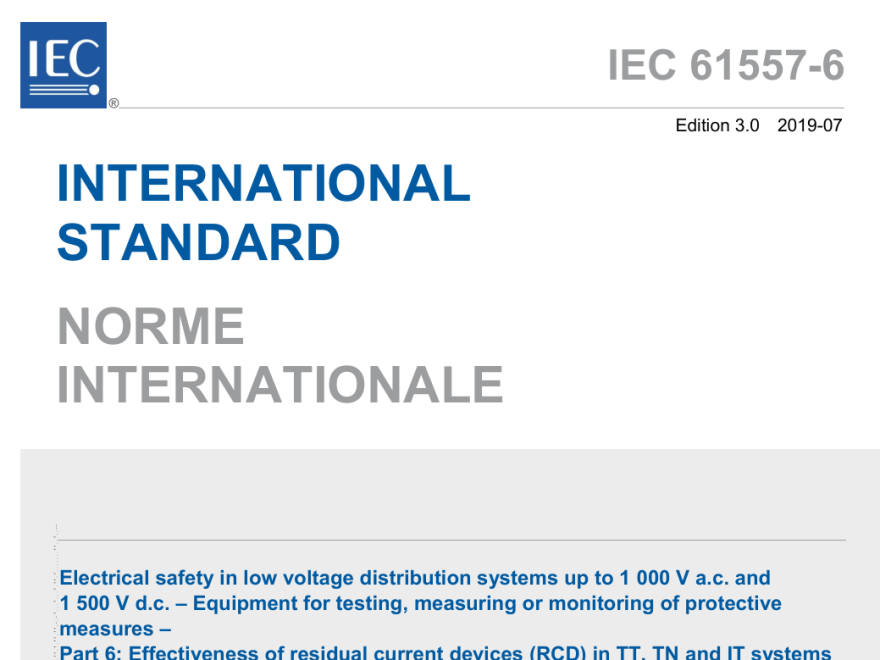 IEC 61557-6:2019